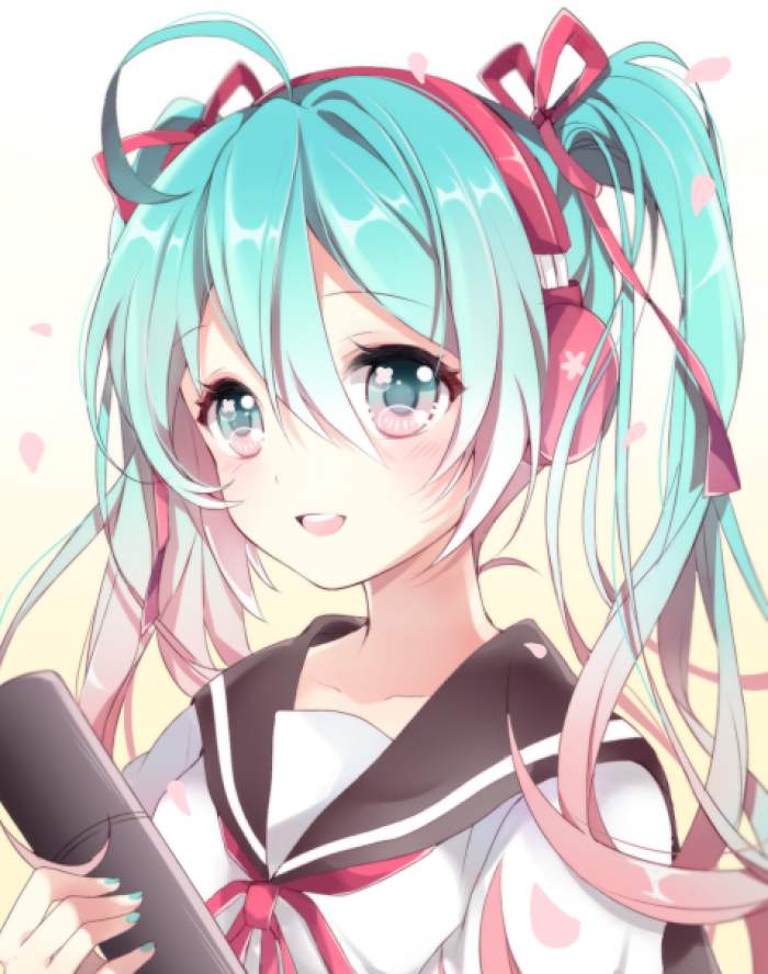 萌萌哒的Q版初音