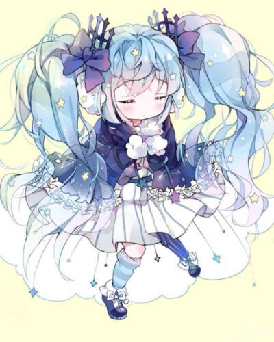 萌萌哒的Q版初音