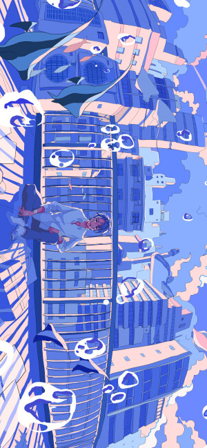 海底世界/青春幻想系列插画
⋆ 艺术家: いちご飴
插画手机壁纸