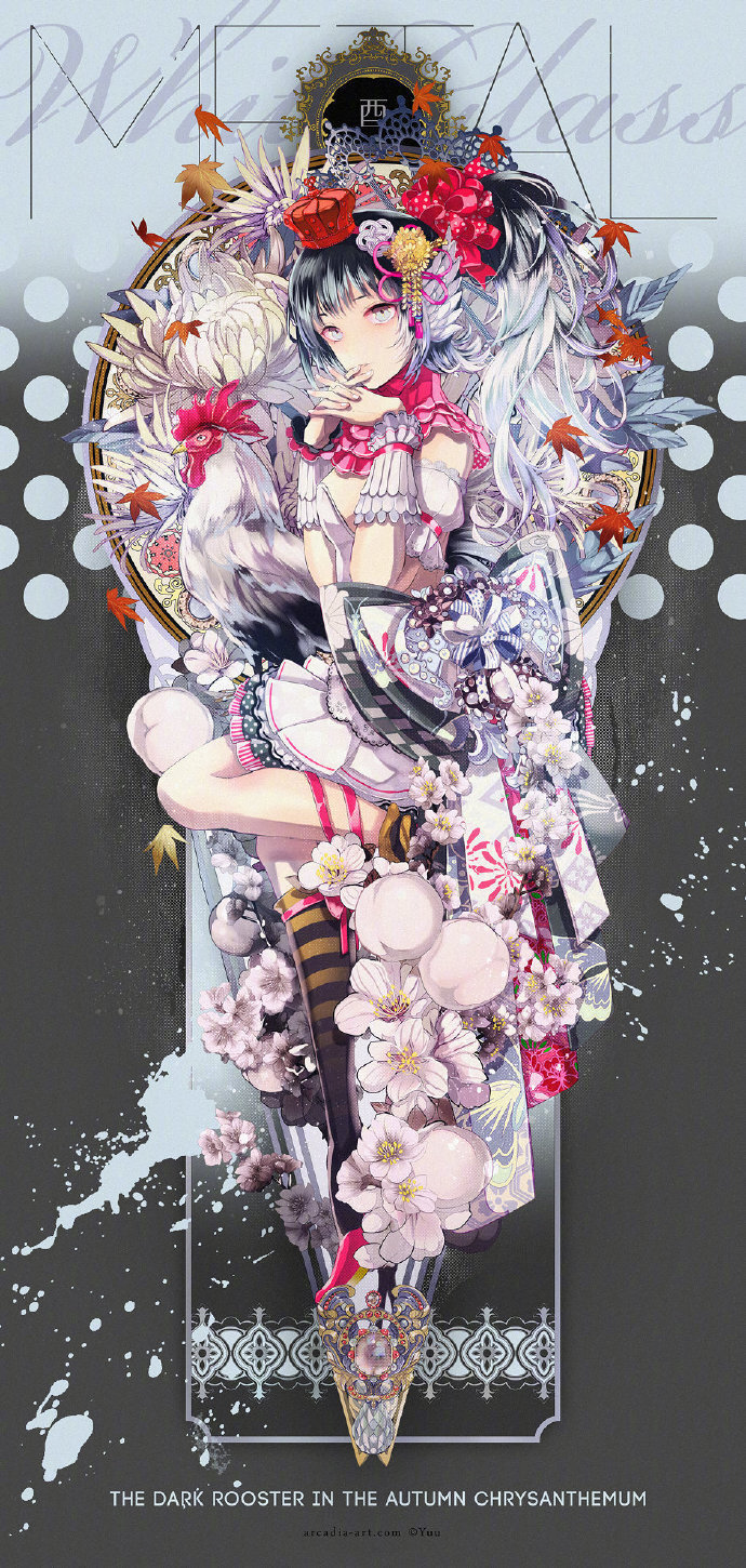 十二生肖插画下非常唯美的十二生肖拟人by忧6767