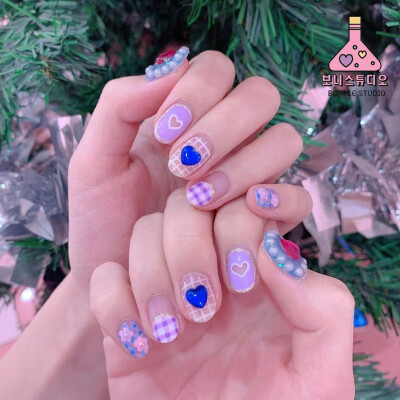 泰式甜辣风美甲