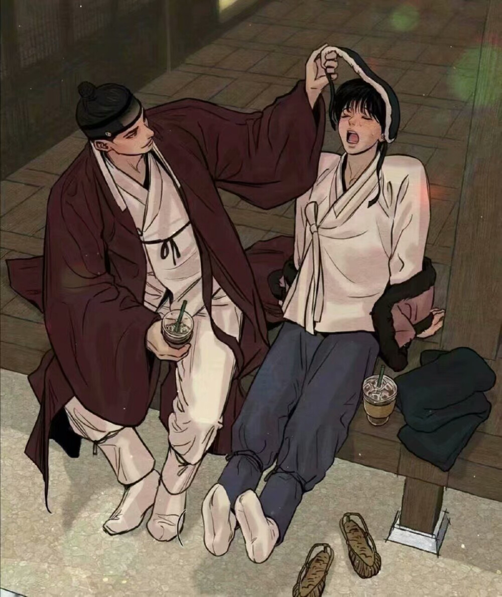 生蚝少爷和小花甲 野画集