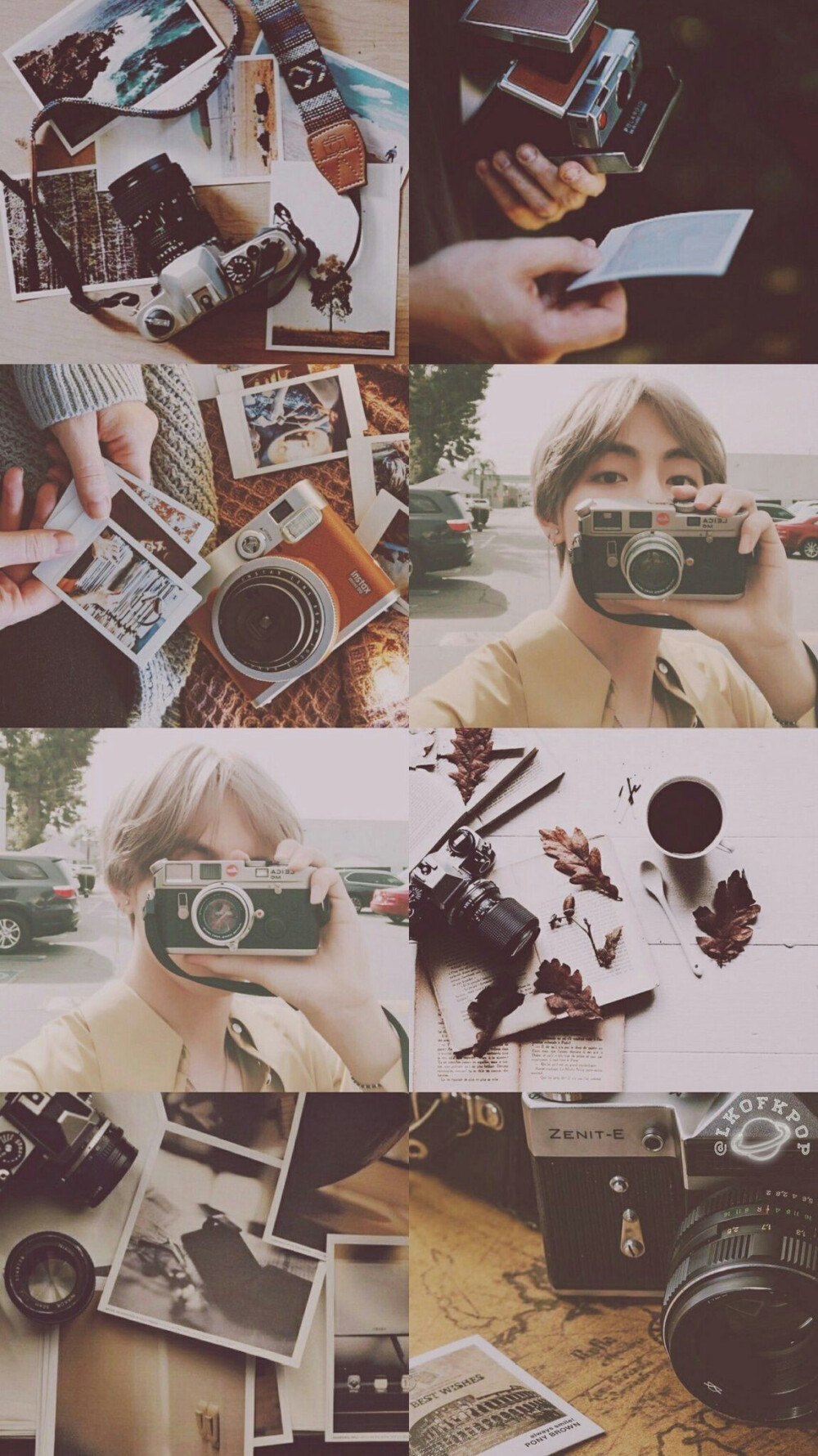 pinterest壁纸金泰亨拼贴手机壁纸