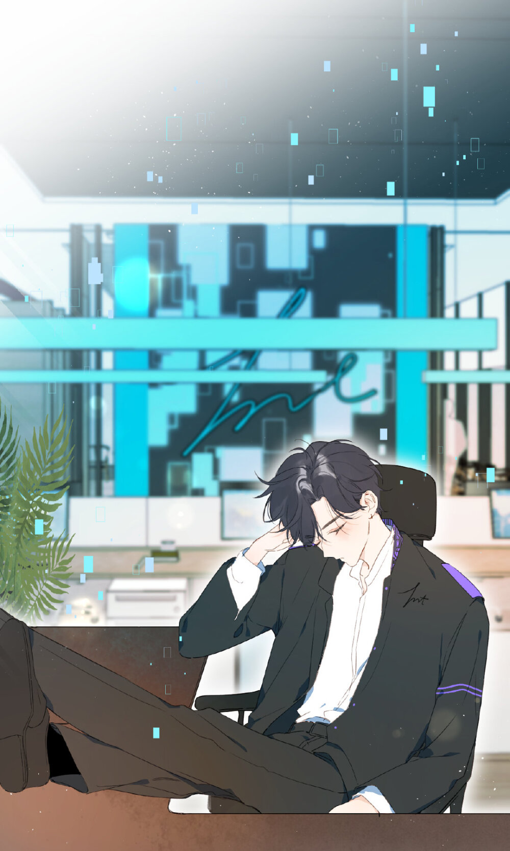 别哭 骆湛 漫画壁纸