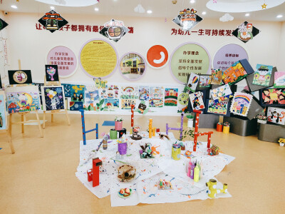 幼儿园画展