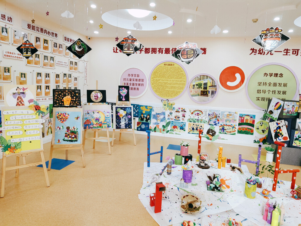 幼儿园画展