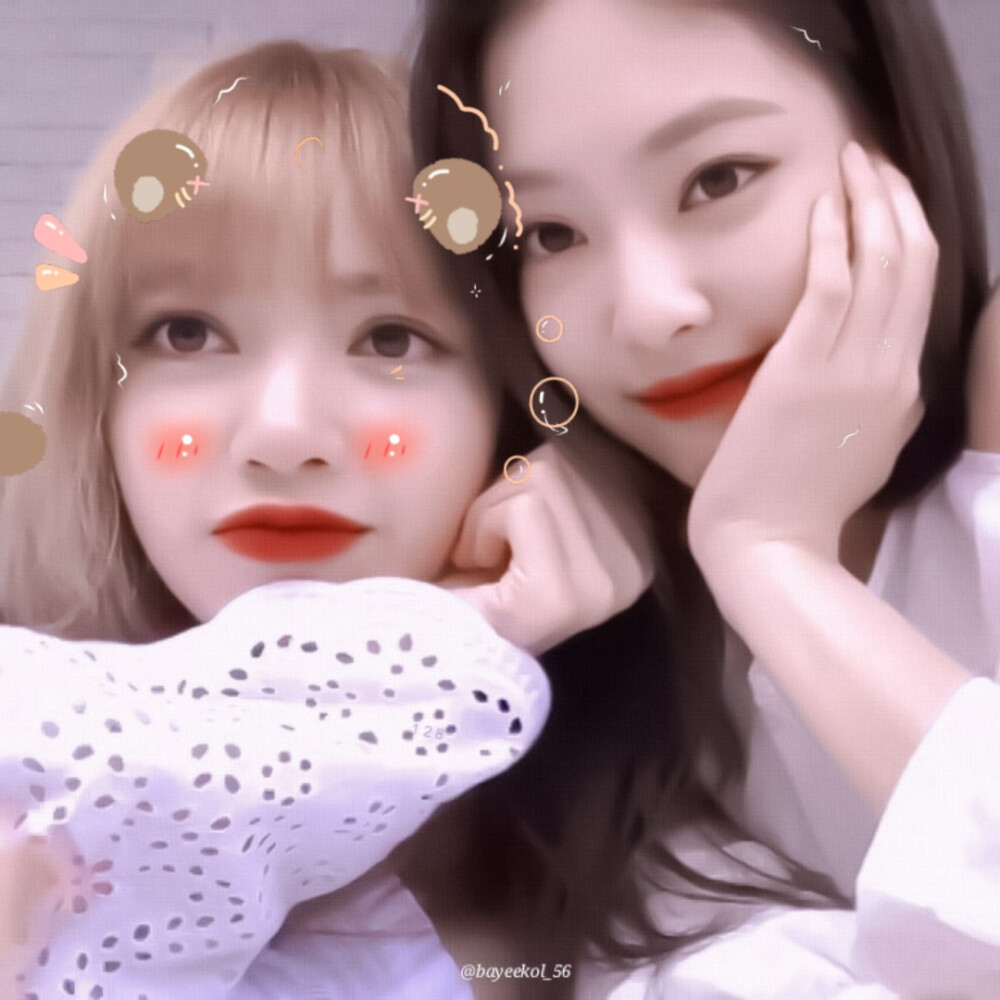 
： Lisa / jennie
原江纪然|| 贴纸沈虞书