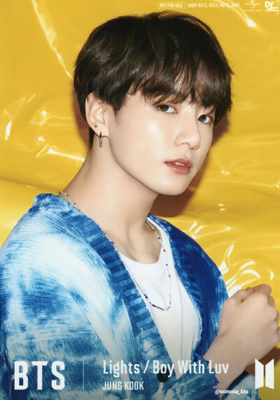 [SCAN] Lights / Boy With Luv Album universal store special gift photo
