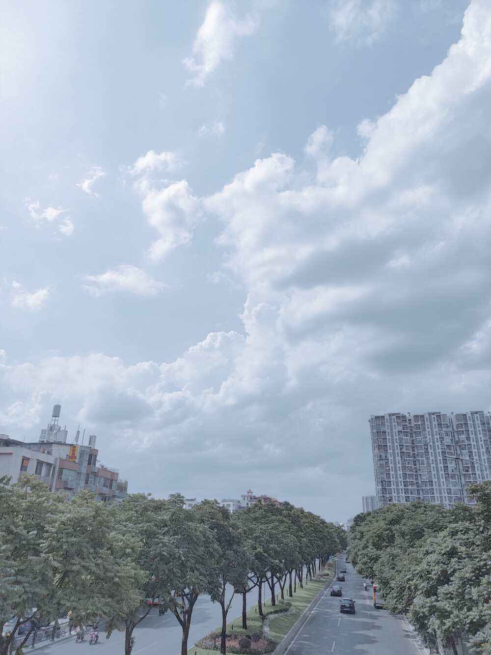 冷淡风格的天空