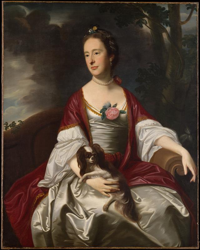 John Singleton Copley (American, Boston, Massachusetts 1738–1815 London)
Mrs. Jerathmael Bowers