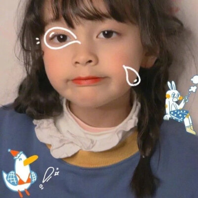 萌娃头像丨云养女鹅