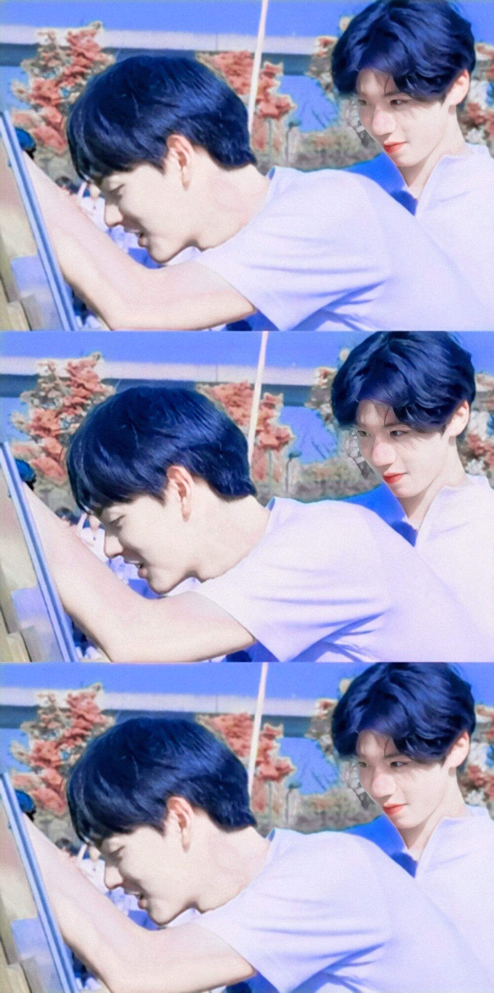 "大提琴是白月光 小熊是绝配." 胡宇桐×田鸿杰