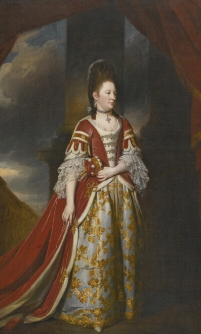 《玛丽·克里斯蒂娜征服，沃德的阿伦德尔夫人》（英文：Mary Christina Conquest, Lady Arundell of Wardour） 是英国艺术家『乔治·罗姆尼』 所作。 