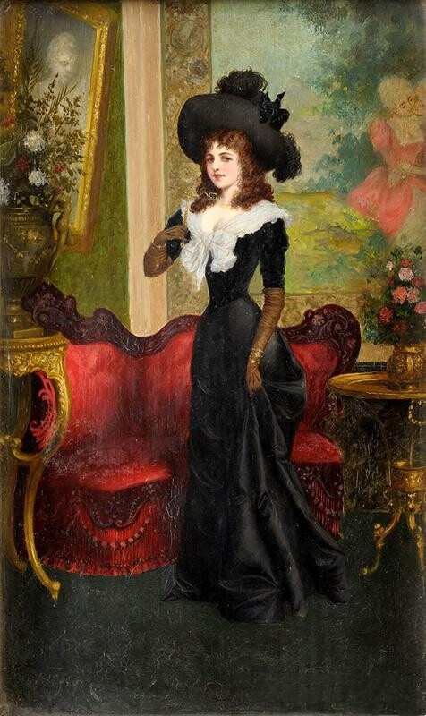 奥地利艺术家Moritz Stifter（ 1857年 - 1905年）