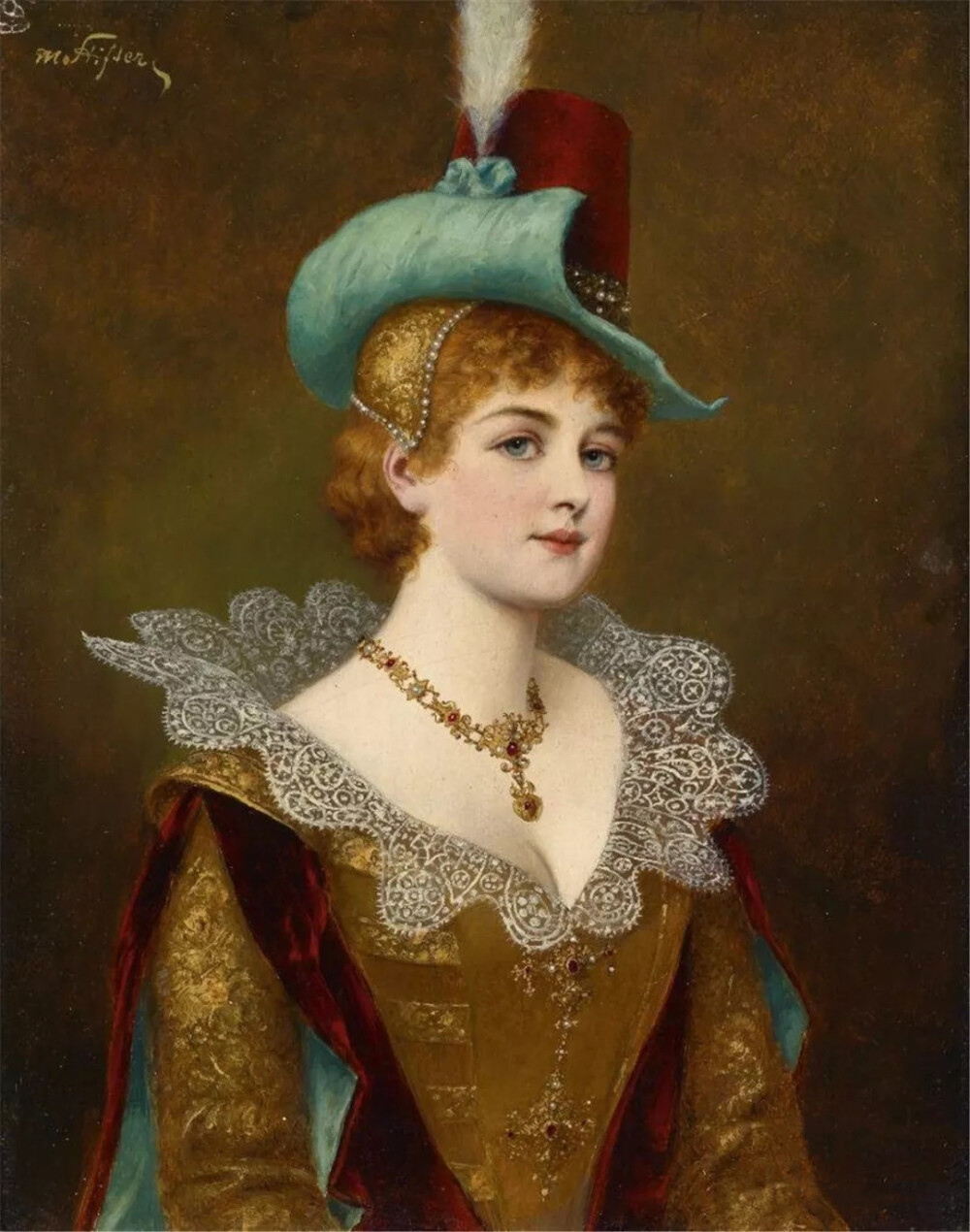 奥地利艺术家Moritz Stifter（ 1857年 - 1905年）