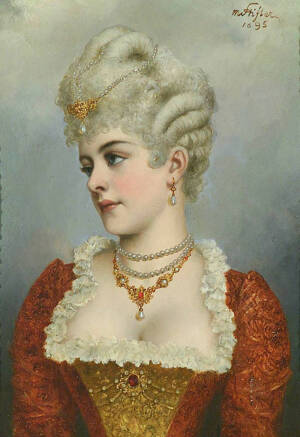 奥地利艺术家Moritz Stifter（ 1857年 - 1905年）