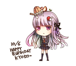 【来源pixiv，侵删】
画师：リカ@通販

★图片仅供欣赏收藏，禁改禁商用★
雾切响子，游戏及其动画《弹丸论破：希望的学园与绝望的高校生》女主角。希望之峰学院第78期学生，初期才能未知。实际头衔为“超高校级的侦探（超高校级の“侦探”）”非常无口的属性，并拥有相当神秘感和第六感的美少女。虽然面无表情，看似冷漠，但破案能力超强。

二次元/动漫/原创/同人画/人物插画/手绘/女生头像/壁纸/锁屏/背景/美少女/紫发/紫长直/三股辫/辫子/紫瞳/手套/制服/短裙/高筒靴/兔女郎/网袜