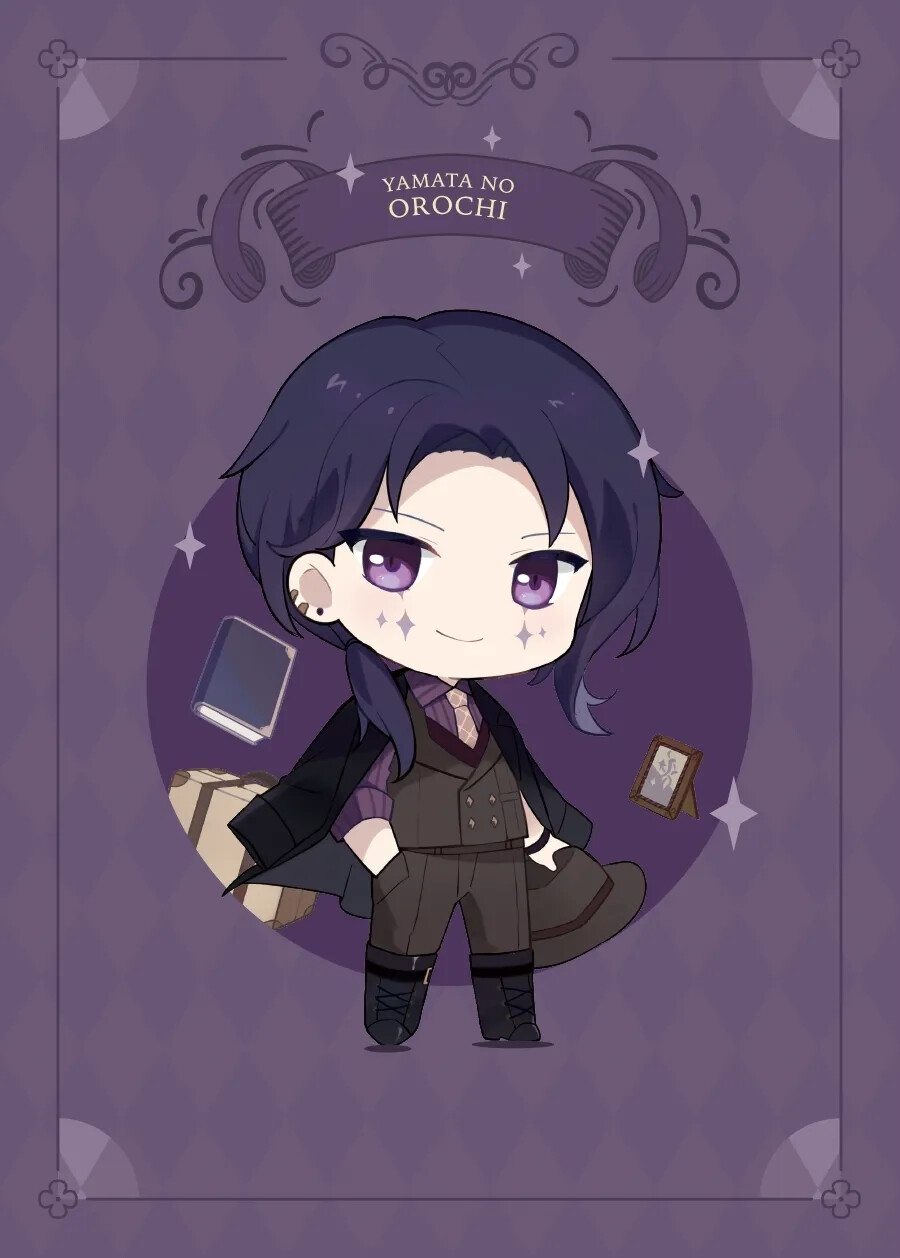 阴阳师 八岐大蛇 上海蛇店q版