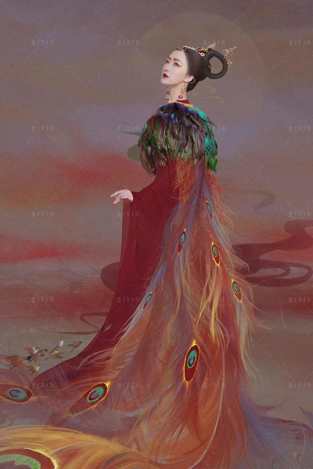 盘子女人坊羽人舞姬