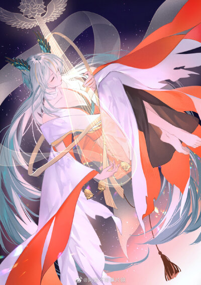 阴阳师
紧那罗
画师微博:阿蒙不带单片镜
