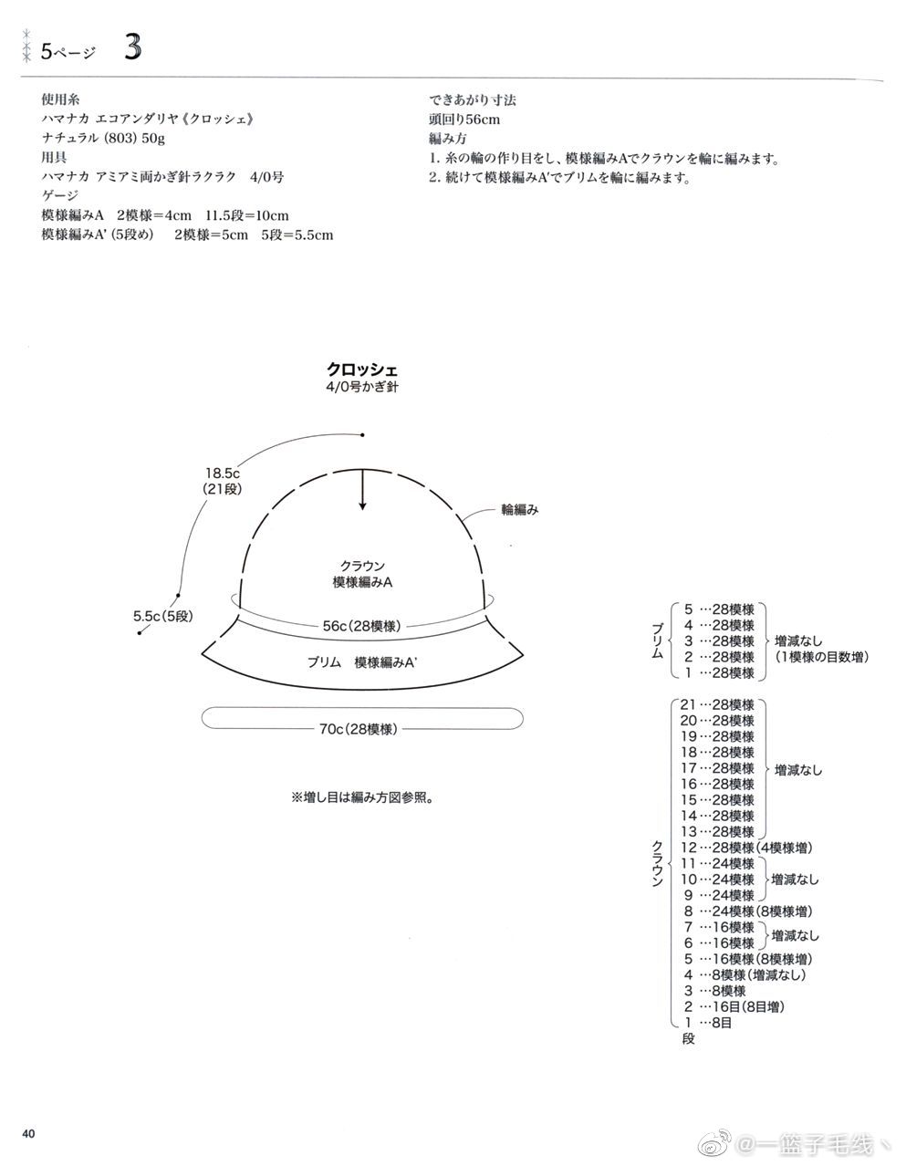 棉草線包帽系列