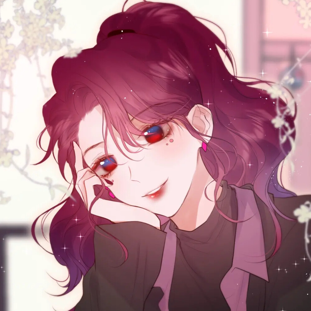 自截调色漫头女生头像