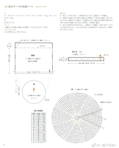 提花图案编织包