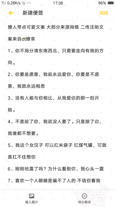 撩人带点可爱文案 二传注明来自dt缭亲