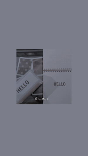 清凉壁纸  HELLO