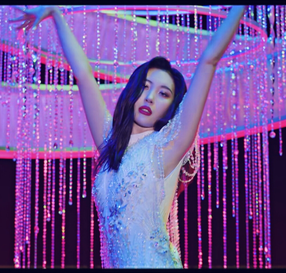 宣美sunmi-紫光夜 菠萝冰棒