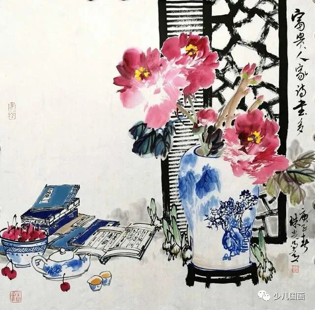 瓶花小品