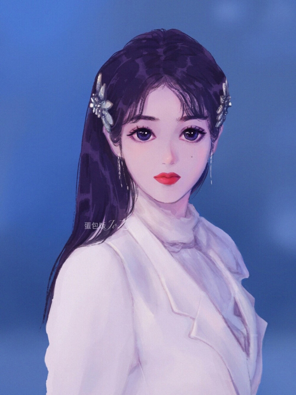 女娲娘娘炫技作品
画师：蛋包饭JoZ