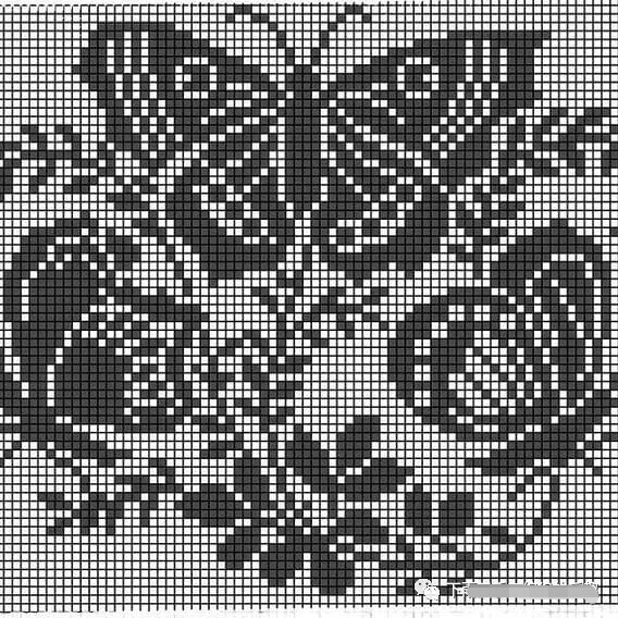 十字绣•单色图
