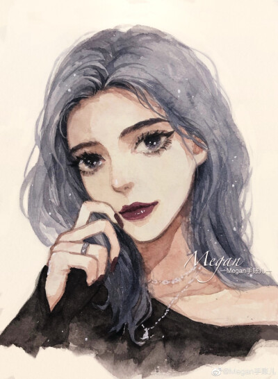 画师微博:Megan手账儿