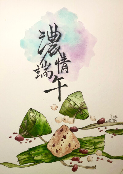 王小鱼水彩作品2020