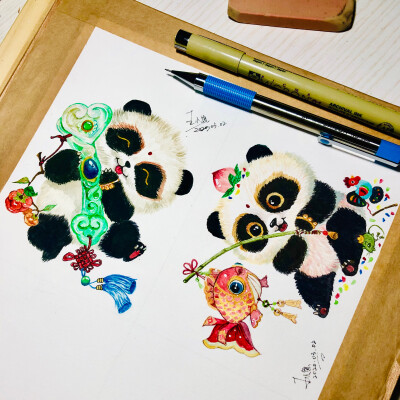 王小鱼水彩作品2020