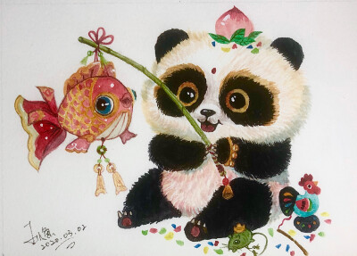 王小鱼水彩作品2020