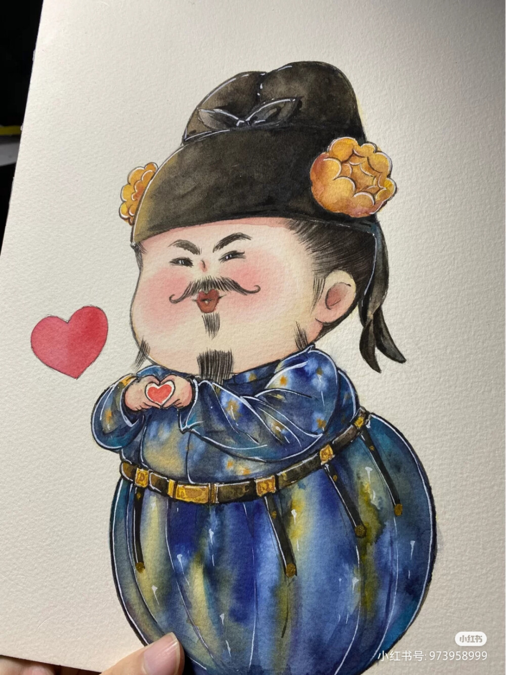 手绘插画