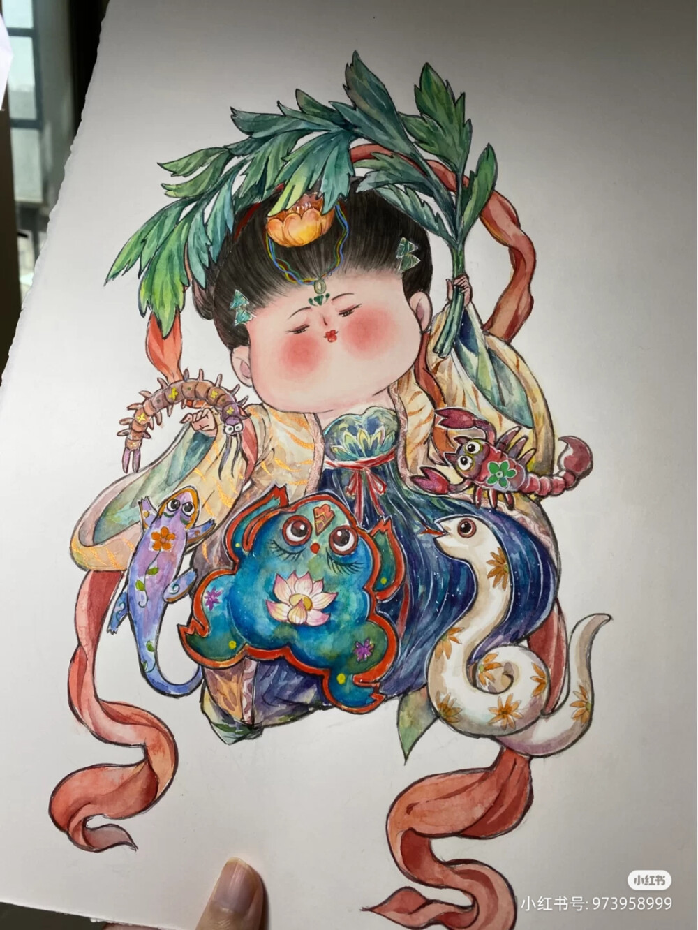 手绘插画