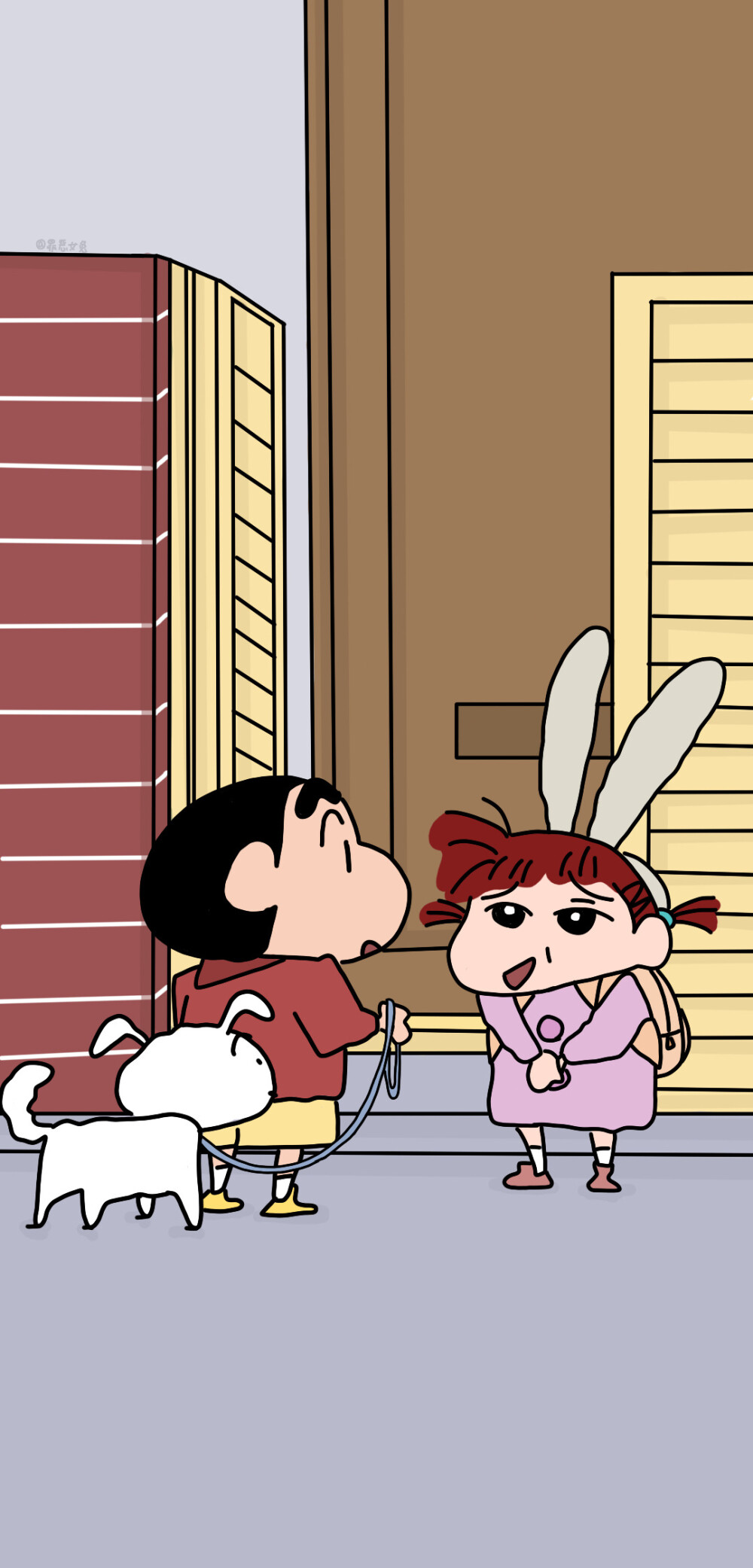 蜡笔小新壁纸情侣壁纸罪恶女兔zent