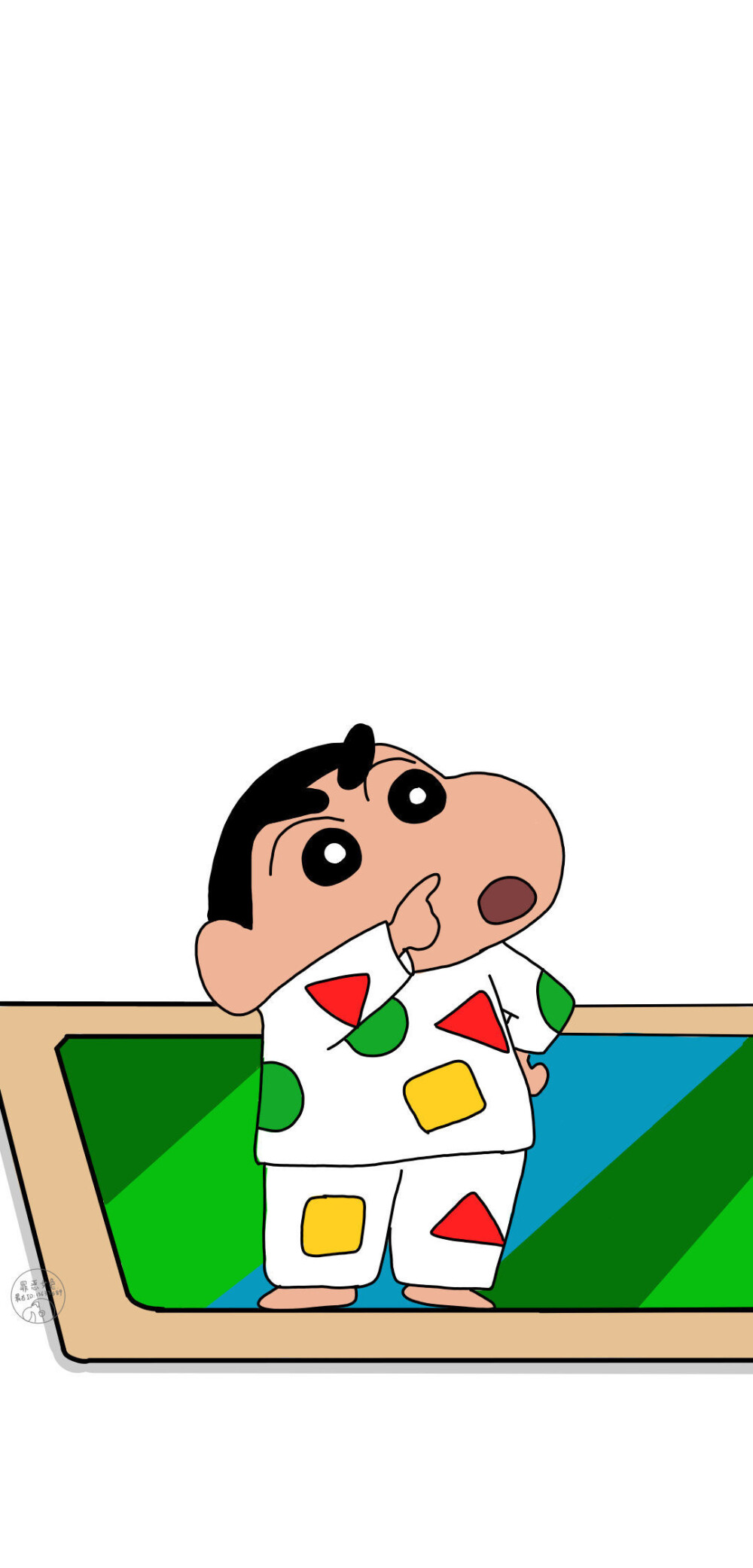 蜡笔小新壁纸系列罪恶女兔zent