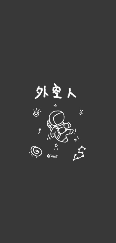  外星人系列 黑色 锁屏+壁纸套图 @罪恶女兔-ZENT 