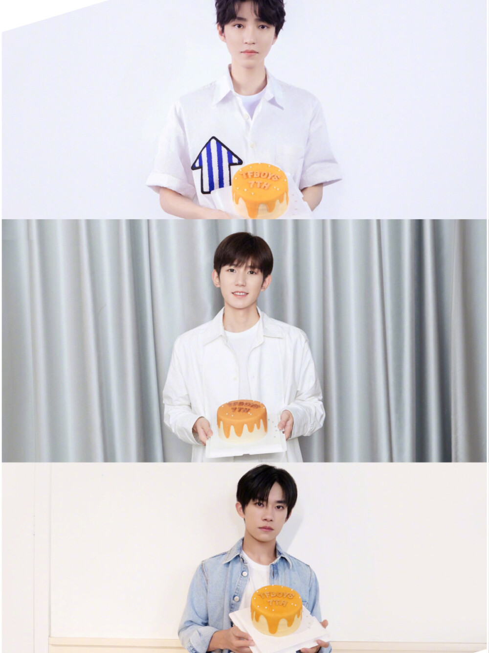 TFBOYS 七週年出道日快樂！我今天是五歲四葉草喔^ ^