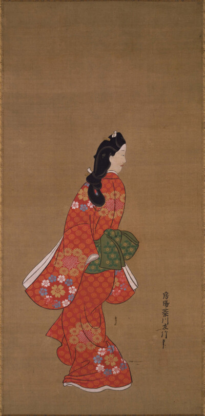 美人回眸，1690年（菱川师宣作品） ​​​