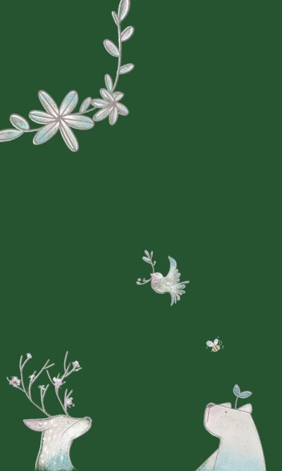 绿色壁纸系列
：）