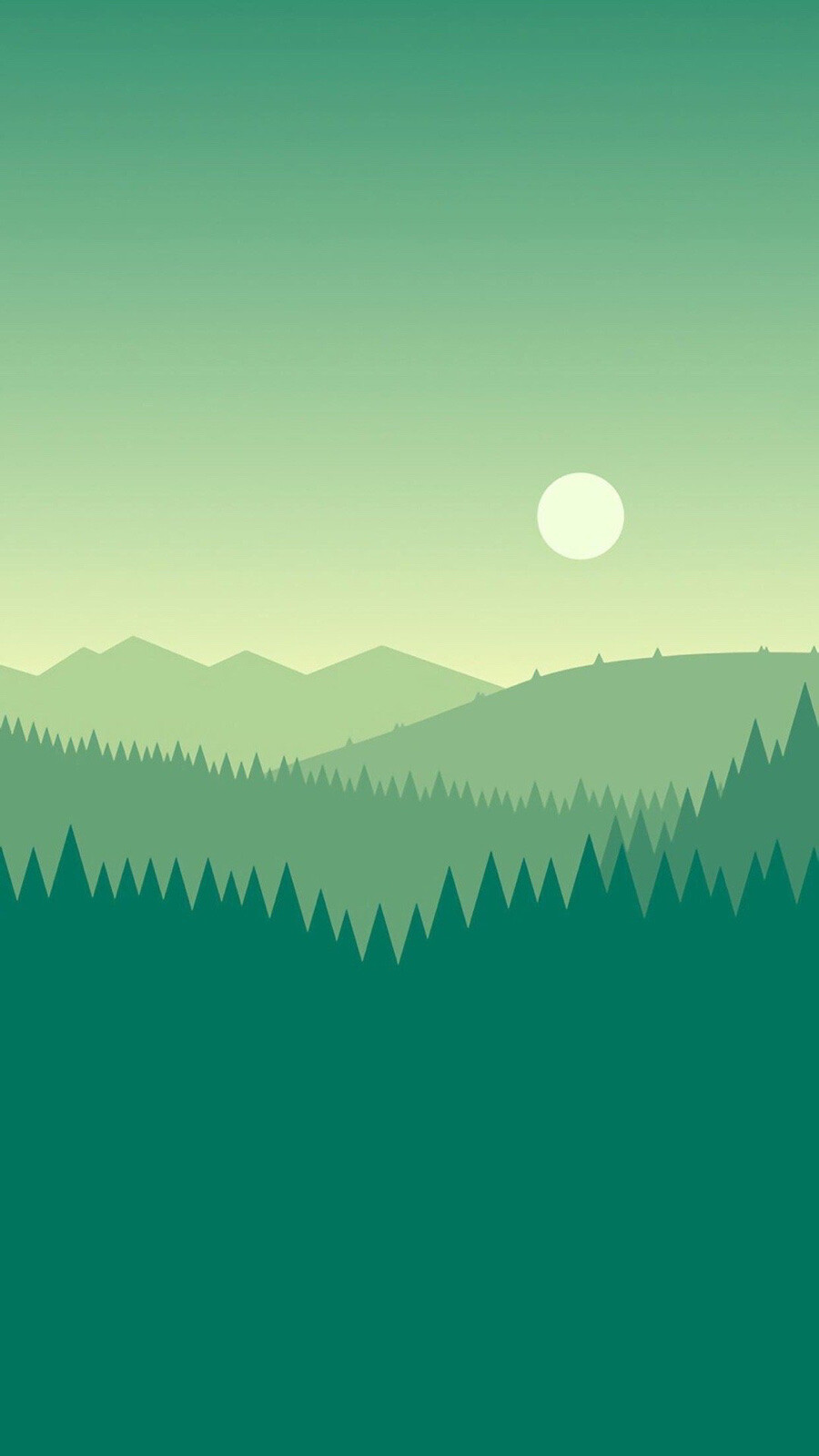 绿色壁纸系列
：）