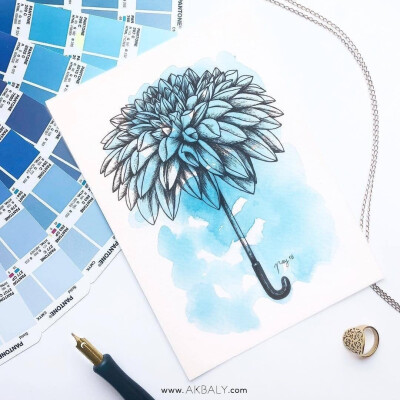 墨西哥插画师Akbaly