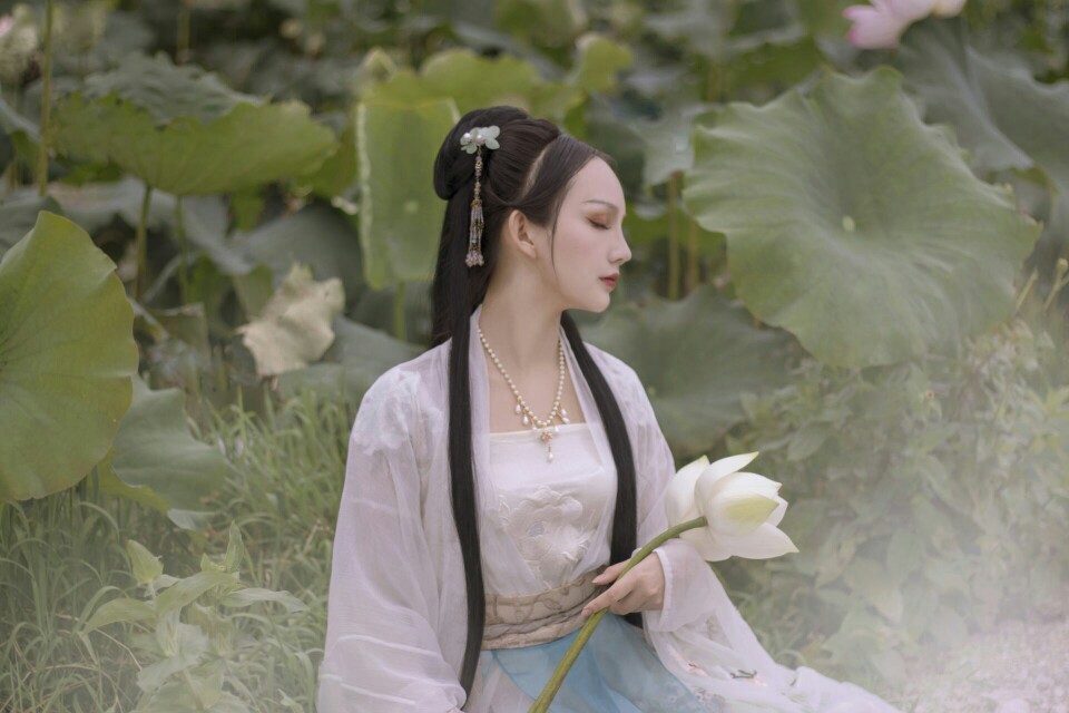 汉服古风美人，汉服写真