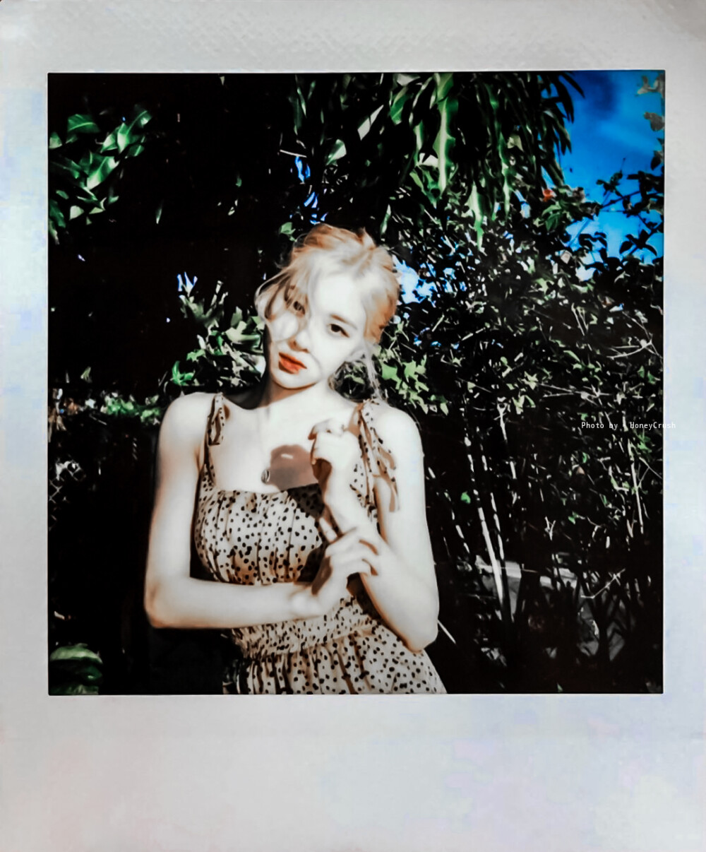 blackpink 7676 朴彩英ros077414夏威夷拍立得实录