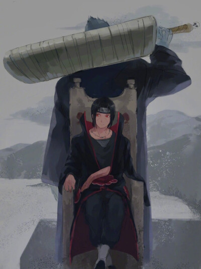 火影插画 画风不错哦